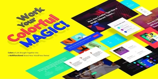 Magic Multipurpose Creative WordPress Theme 1.0.2 GPL Theme