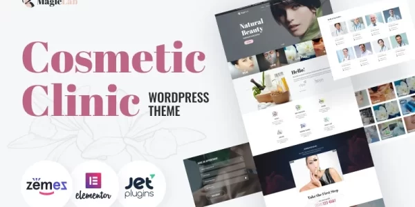 MagieLab Cosmetic Clinic WordPress Theme 1.0.0 GPL Theme