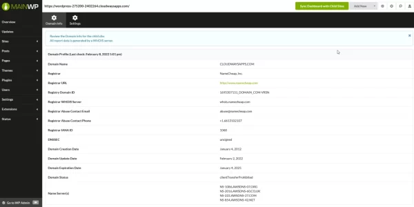 MainWP Domain Monitor Extension 5.0.3 GPL Plugins