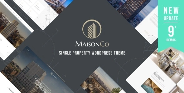 MaisonCo Single Property WordPress Theme 2.0.0 GPL Theme