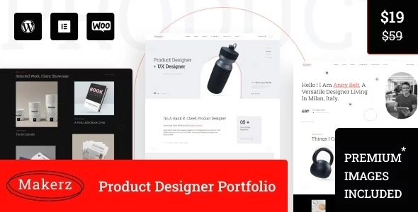 Makerz Portfolio Product Startup WordPress Theme 1.0.1 GPL Theme