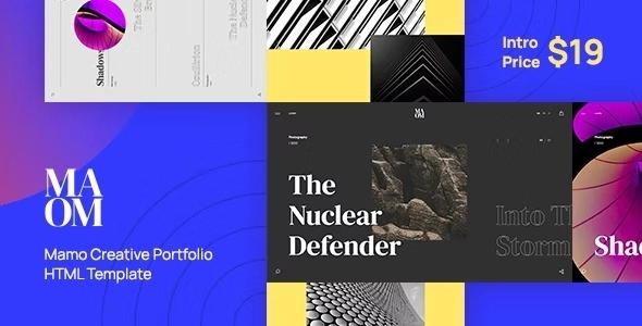 Mamo Creative Portfolio / Multipurpose WordPress Theme 1.0 GPL Theme