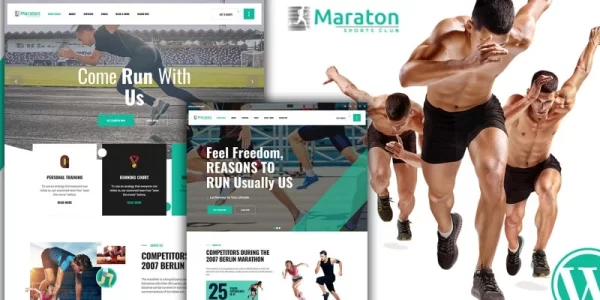 Maraton Marathon WordPress Theme 1.0.0 GPL Theme