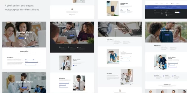 Mario. Creative Multipurpose WordPress Theme 1.0.6 GPL Theme