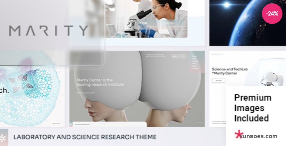 Marity Laboratory and Science Research Theme 1.0 GPL Theme