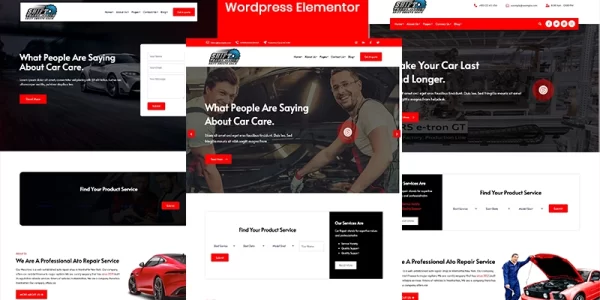 Marko car wash and mechanic service WordPress Theme 1.0.0 GPL Theme