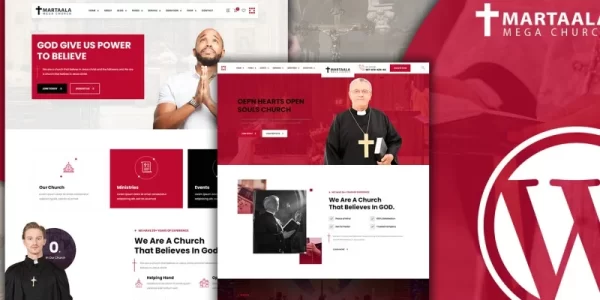 Martaala Religious Church WordPress Theme 1.0.0 GPL Theme