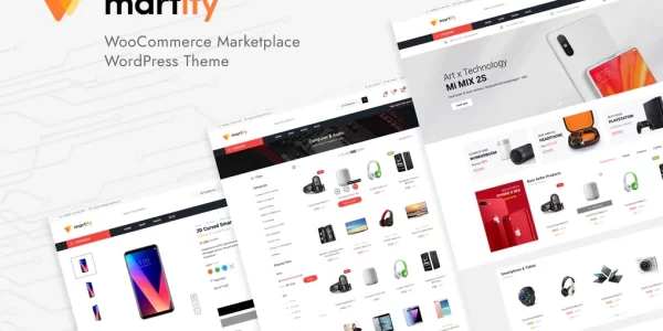 Martify WooCommerce Marketplace WordPress Theme 2.1.3 GPL Theme