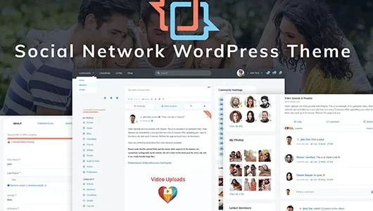 Matebook Social Network WordPress Theme 1.2 GPL Theme