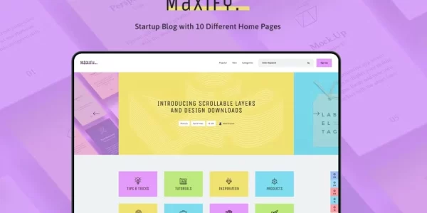 Maxify 1.0.7 GPL Theme