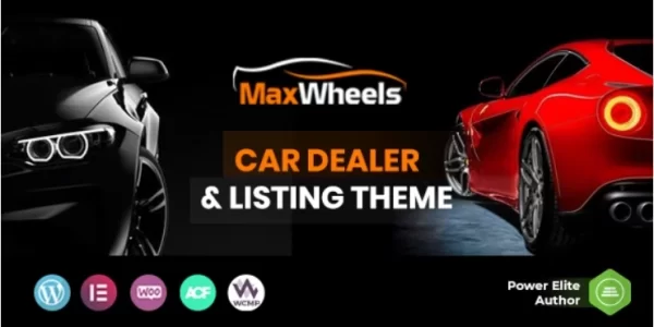 Maxwheels Car Dealer Automotive Classified Multivendor WordPress Theme 1.1.0 GPL Theme