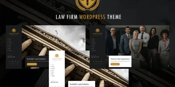 Mcgill Law Firm WordPress Theme 1.0 GPL Theme