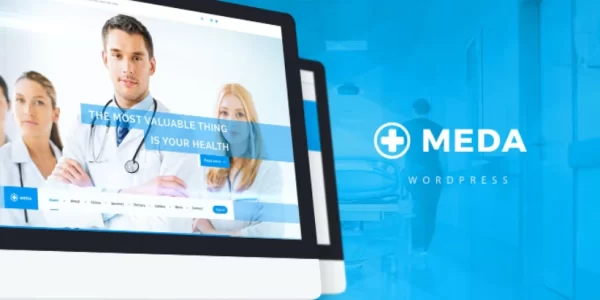 Meda — Health and Medical WordPress Theme 1.0.1 GPL Theme