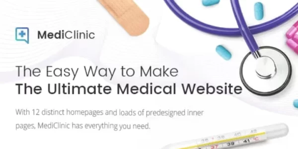MediClinic Medical Healthcare Theme 2.0.0 GPL Theme