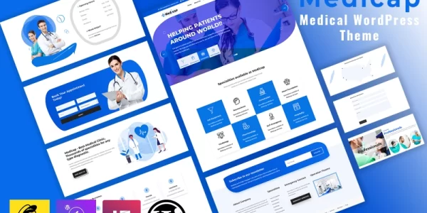 Medicap Medical WordPress Elementor Theme WordPress Theme 1.0.0 GPL Theme