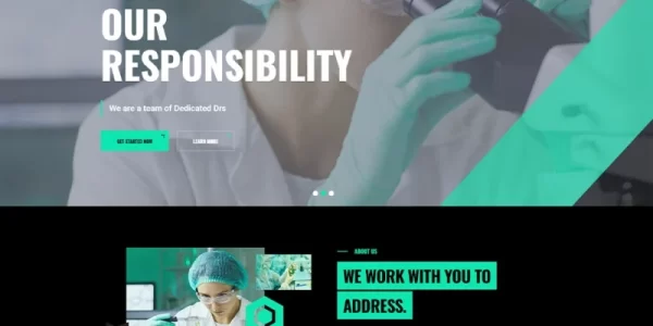 Medik Medical Modern Dark WordPress Theme 1.0.0 GPL Theme