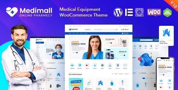 Medimall Medical WooCommerce Theme 1.1 GPL Theme