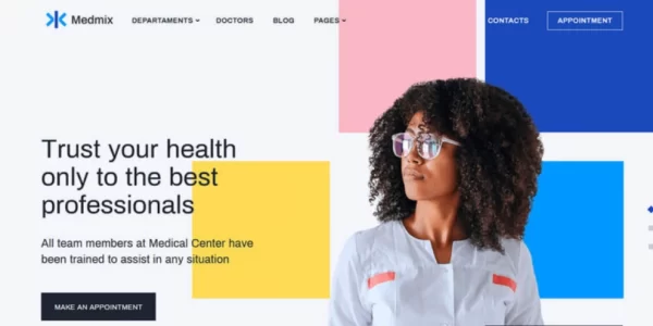 Medmix – the Ultimate Medical WordPress Theme 1.4.2 GPL Theme