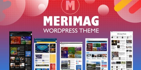 Merimag Elementor Blog Magazine and News WordPress Theme WordPress Theme 4.0.4 GPL Theme