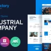 MetFactory Industry Company WordPress Theme 1.0.1 GPL Theme