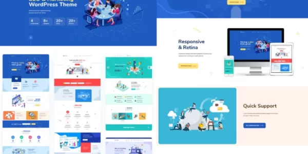 MetaMax Marketing WordPress Theme 1.0.7 GPL Theme