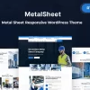 Metalsheet Metal Sheet Responsive WordPress Theme 1.0.0 GPL Theme