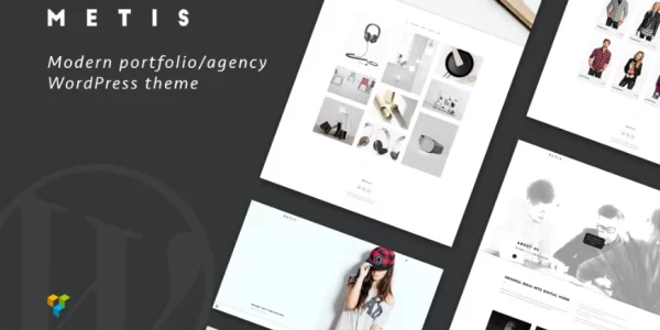 Metis Portfolio / Agency WordPress Theme 1.4.4 GPL Theme