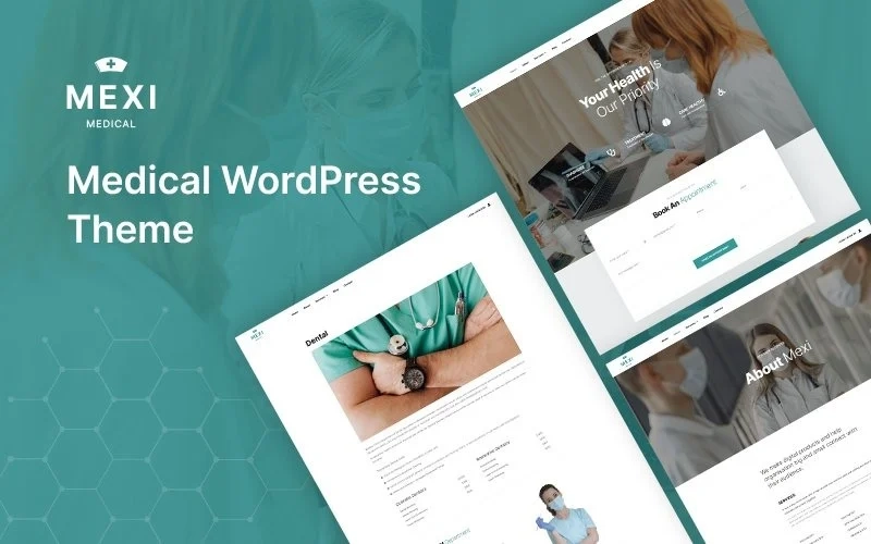 Mexi Medical WordPress Theme 1.0.1 GPL Theme