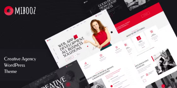 Mibooz – Creative Agency WordPress Theme 1.1 GPL Theme