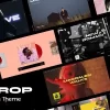 Micdrop Music WordPress Theme 1.1 GPL Theme
