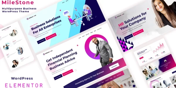 Milestone WordPress Multi Plan Business Theme WordPress Theme 1.0.0 GPL Theme