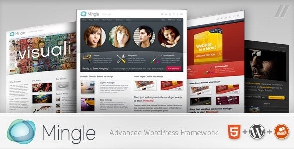 Mingle Multi-purpose WordPress Theme 1.8.6 GPL Theme