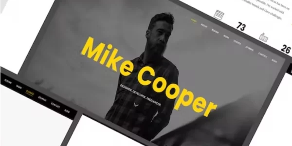 Mini  – Personal Portfolio WordPress Theme 1.6.9 GPL Theme