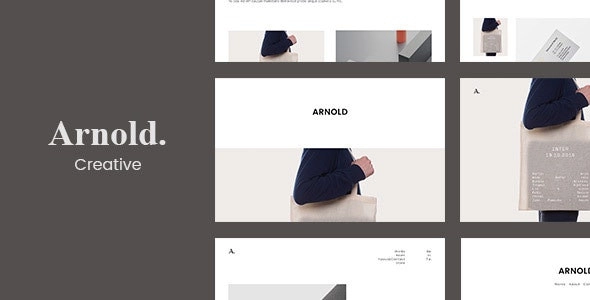 Minimal Portfolio Arnold. 2.3.1 GPL Theme