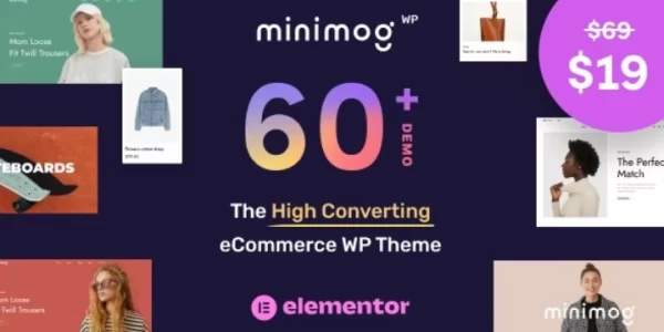 MinimogWP  – eCommerce WordPress Theme 3.4.2 GPL Theme