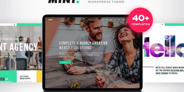 Mint Creative Multi-Purpose WordPress Theme 2.1.1 GPL Theme