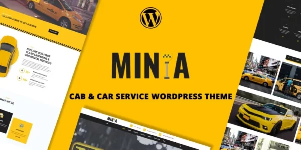 Minta | Taxi and Limousine WordPress Theme 1.0.0 GPL Theme