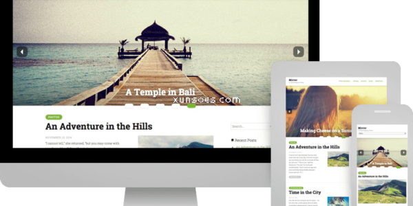 Mirror Theme 2.5.2 GPL Theme