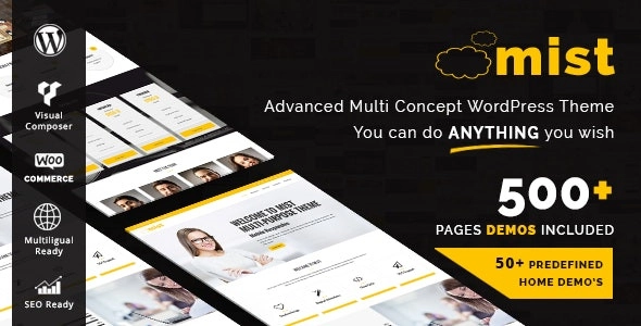 Mist Advanced Multi-Concept Theme 1.4.1 GPL Theme