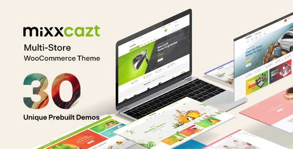 Mixxcazt Creative Multipurpose WooCommerce Theme 1.5.2 GPL Theme