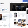 MobileRepair Mobile Repair Computer Services WordPress Template WordPress Theme 1.0 GPL Theme