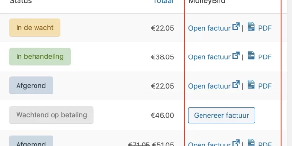 Moneybird API integration for WooCommerce 3.54.0 GPL Plugins