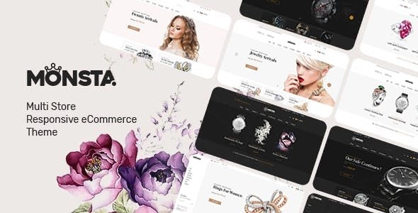 Monsta Jewelry Theme for WooCommerce WordPress 1.1.3 GPL Theme