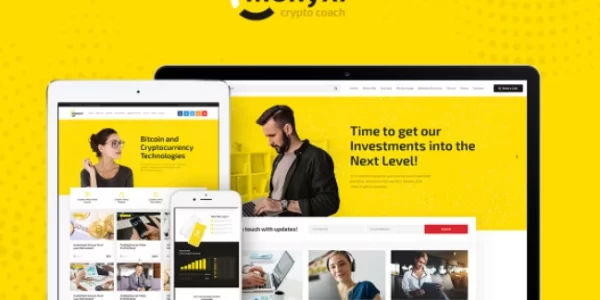 Monyxi CryptoCurrency WordPress Theme 1.1.4 GPL Theme