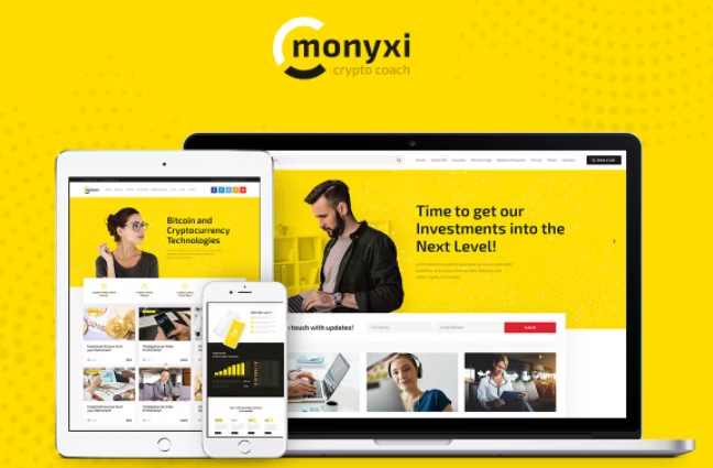 Monyxi CryptoCurrency WordPress Theme 1.1.4 GPL Theme