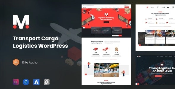 Moovit Transportation Logistics 1.2.3 GPL Theme