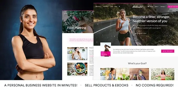 MotivatorGuru Coaching and Business WordPress Theme 1.1.6 GPL Theme