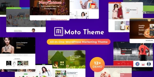 Moto Theme Multipurpose Business WordPress Theme 1.1 GPL Theme