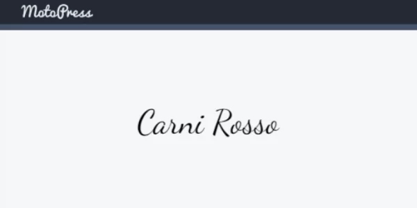 MotoPress Carni Rosso 1.0.3 GPL Theme