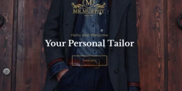 Mr. Murphy Custom Dress Tailoring Clothing WP 1.2.4 GPL Theme